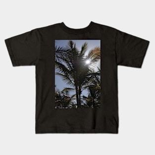 Palm Trees and sunshine Kids T-Shirt